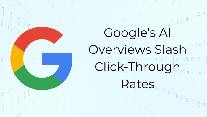 Google Overviews CTR Report